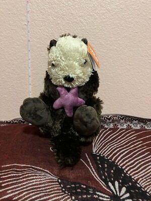 NWT Wild Republic Cuddlekins Sea otter & starfish 11  stuffed animal