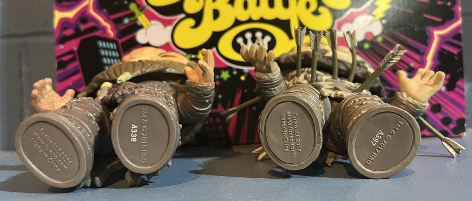 Funko Pop! Game Of Thrones #55 Wun Wun W/ Arrows 6&rdquo; and Mag the Mighty #48 OOB