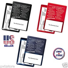 Auto Insurance ID Card Holder At The Scene Of An Auto Accident Lot Of 3
