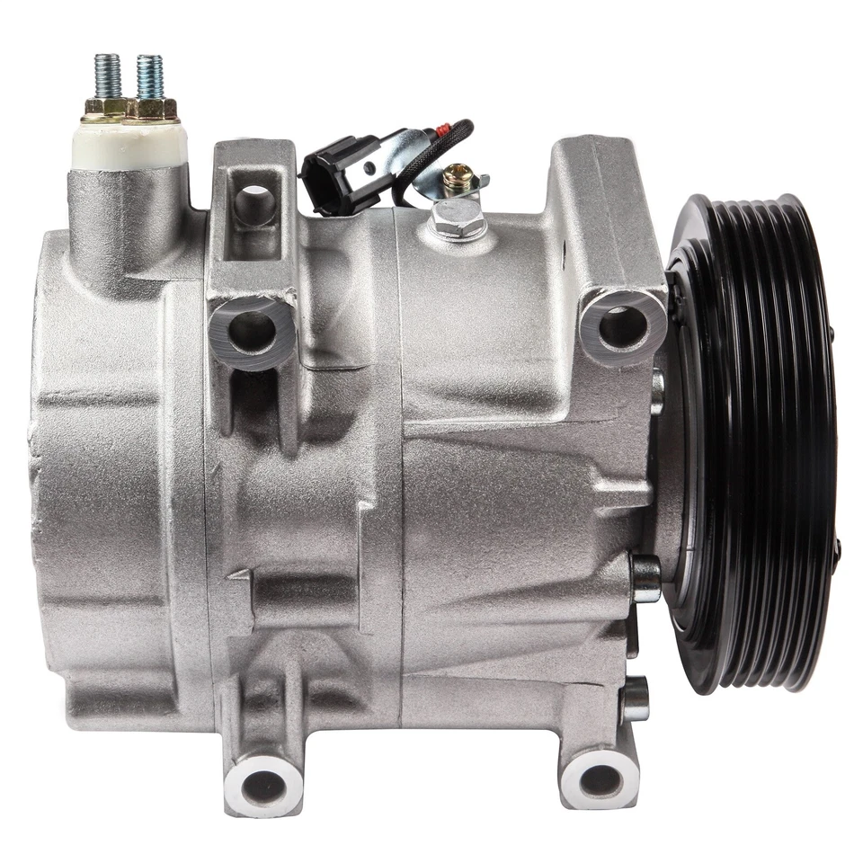 Compresor de aire acondicionado con embrague para 98-01 Nissan Máxima para 99-01 Infiniti I30 Foto 4 de 4