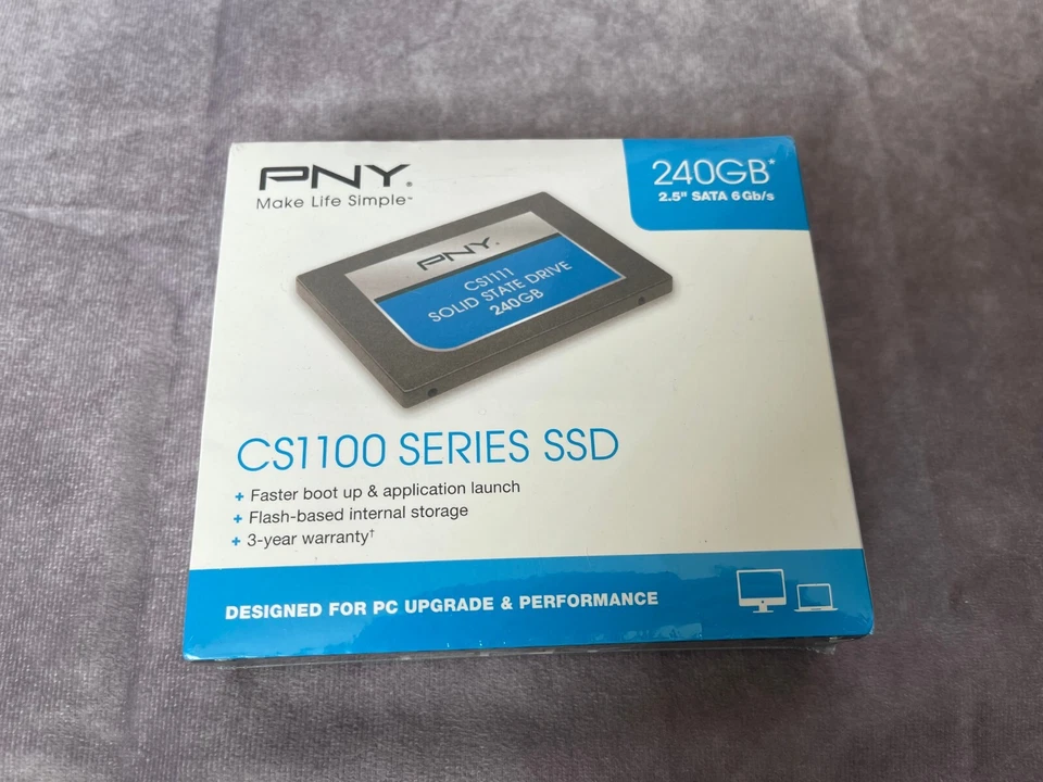 PNY - CS1100 240GB Internal SATA III Solid State Drive for Laptops - Image 2 of 4