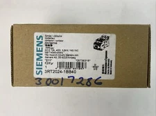 SIEMENS 3RT2024-1BB40 CONTACTOR AC-3 12A 400V 5,5kW 1NO 1NC COIL 24VDC