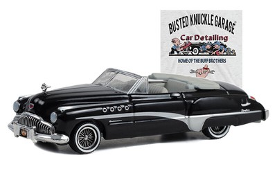 GREENLIGHT - Auto von 1949 Farbe Schwarz - BUICK Roadmaster Rivera Cabriolet ...