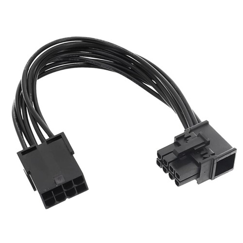 Graphics Card 8Pin Power Cable 8Pin Female to 8Pin Male 90 degree Elbow - Afbeelding 5 van 10