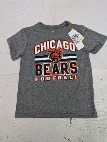 New With Tags Boys Grey Chicago Bears T-shirt AM18 - Picture 6 of 10