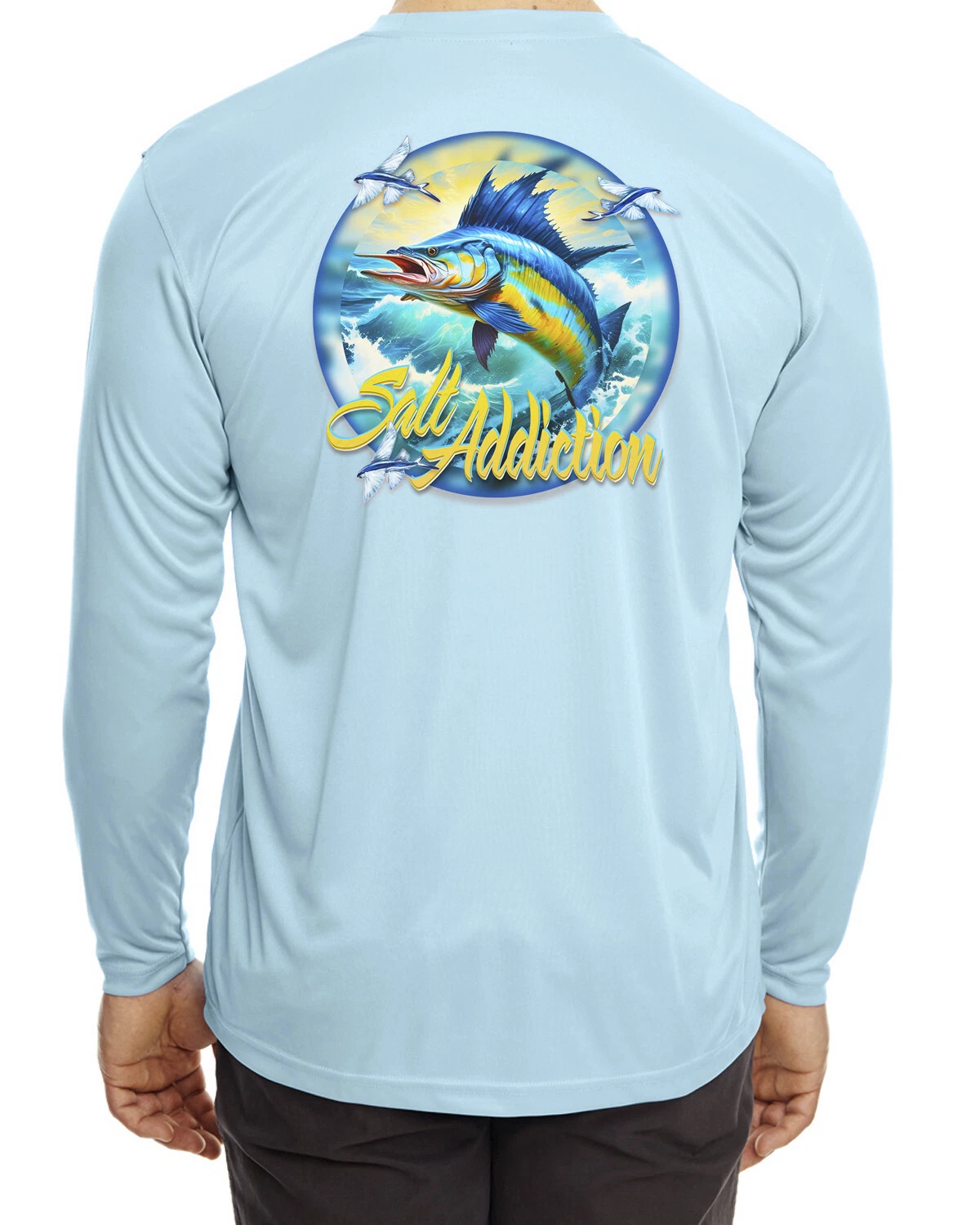 Sailfish Fishing Performance t shirt Salt Addiction long sleeve 50+ uv
