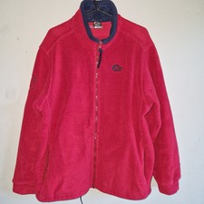 Women's Lowe Alpine Aleutian Polartec Fleece Jacket Size Large Vgc Warm Thick