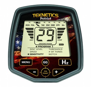 Teknetics-Ameritek-Patriot-Metal-Detector-with-11-034-dd-search-coil