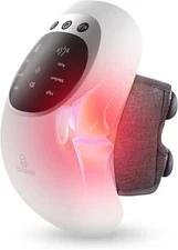 COMFIER Cordless Knee Massager, Upgraded Heating Pad for Knee with 18.9 Inch