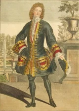 Jean Mariette; Francois Xavier Antoine of Portugal copper etching; 1700’s