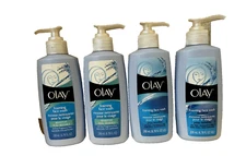 LOT OF 4 - OLAY FOAMING FACE WASH SENSITIVE 6.78 OZ  Each Hard to Find!