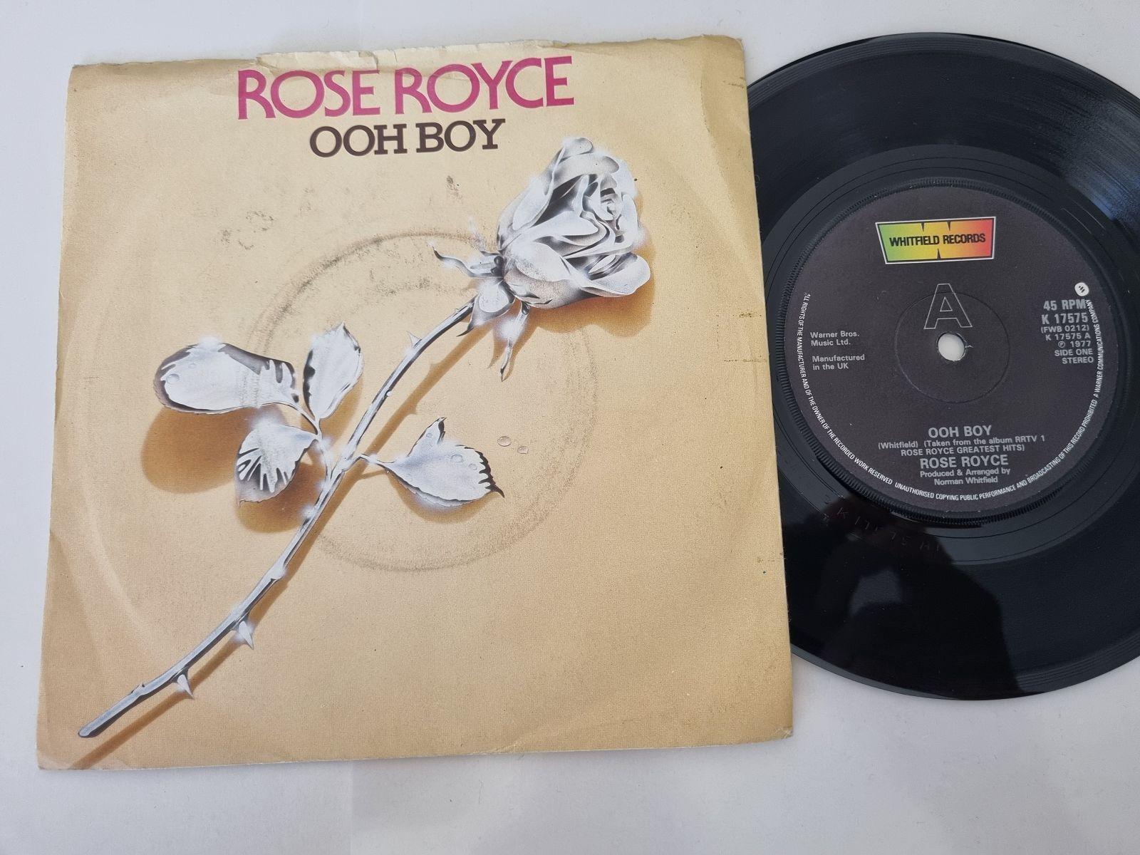 7"" Single Rose Royce - Ooh boy Vinyl UK