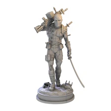 1/24 Scale 75mm Resin Figure Model Kit Unassembled Unpainted Toys