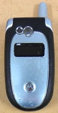 Motorola V series V557 - Black and Silver ( AT&T / Cingular ) Rare Flip Phone