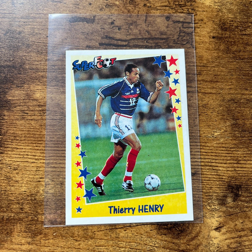 Figurine Panini Superfoot 1998-99 N°194 - Thierry Henry (France, Neuf, Non Collée)