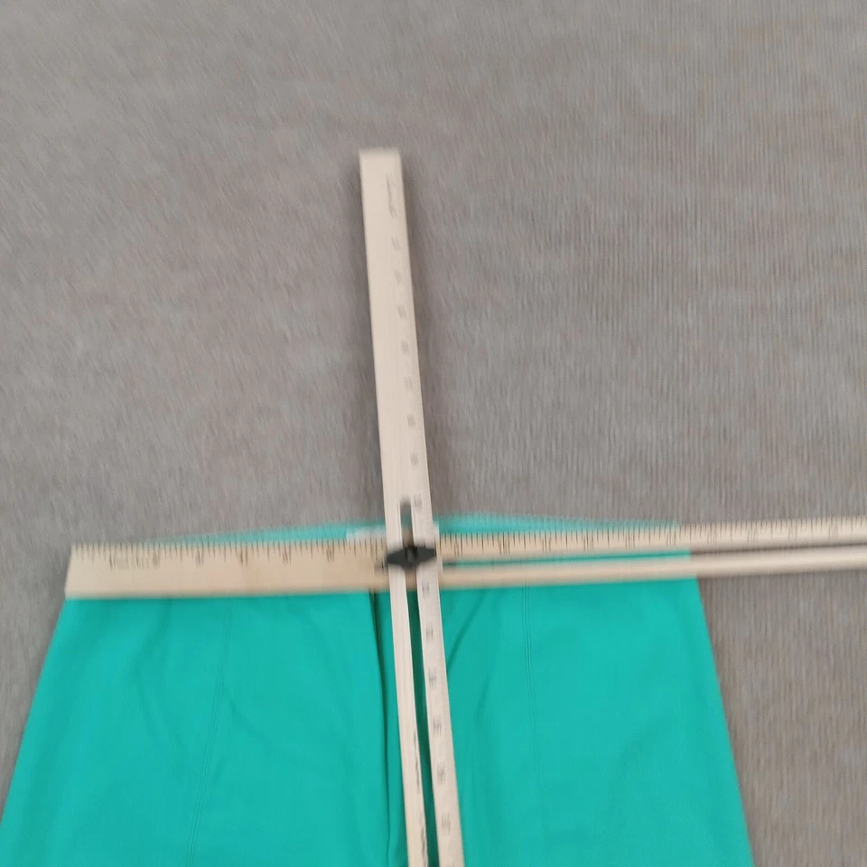 Pantalones Joseph Ribkoff Mujer 10 Verde Pierna Recta Cónica Tobillo Cremallera Oficina Foto 4 de 4