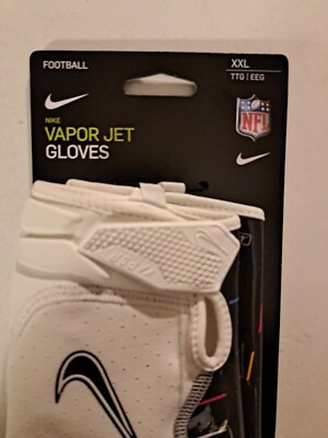 XXL Nike Vapor Jet NFL Player Crucial Catch WR Football Gloves | eBay