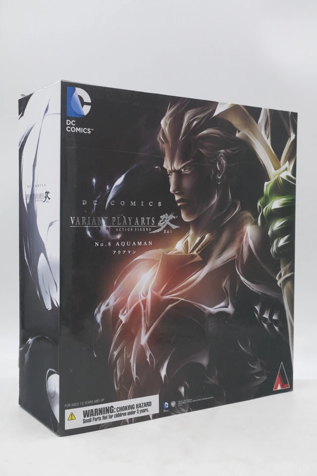 Square Enix Nº 8 Aquaman Play Arts Kai DC Comics variante pieza faltante Foto 3 de 4