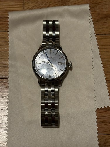 Seiko Presage Cocktail Time GMT Light Blue Dial SARY241/SSK037 Mechanical/Auto - Picture 21 of 21
