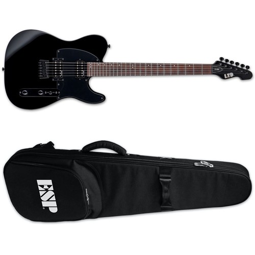 ESP LTD TE-200 Electric Guitar Black + ESP Gig Bag BRAND NEW TE200