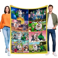 Booba Blanket Soft Bed Sofa Couch Throw Cozy Lightweight Birthday Gift