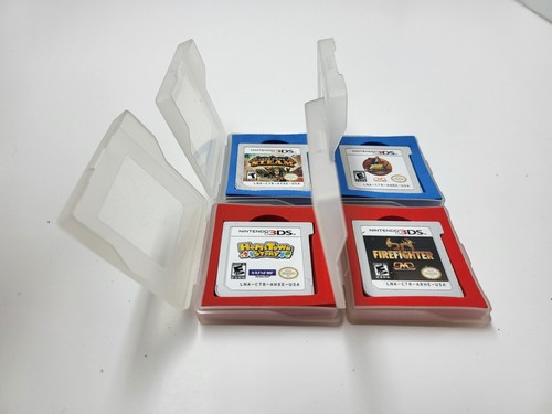 4 LOT Nintendo 3DS Games Harvest Moon/S.t.e.a.m /NBA All stars/Firefighter #G28 - Picture 3 of 6