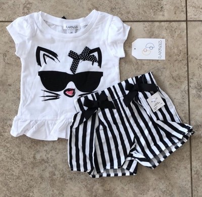 Flapdoodles Outfit Size 4T NWT