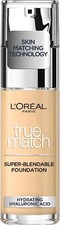 Image of L'Oreal Paris True Match Liquid Foundation SPF 17 Available in 40 Shades 30ml