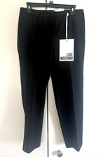Black Love Moschino Dress Pants Womens IT 44 US 8
