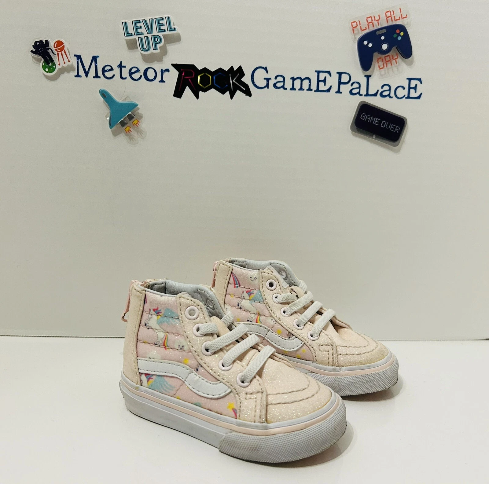 Scarpe sneakers VANS Rainbow Unicorn bambino bambino taglia 4 (spedizione in giornata)