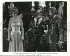 1981 Press Photo Group of Robots in "Heartbeeps" Movie - hcq35695