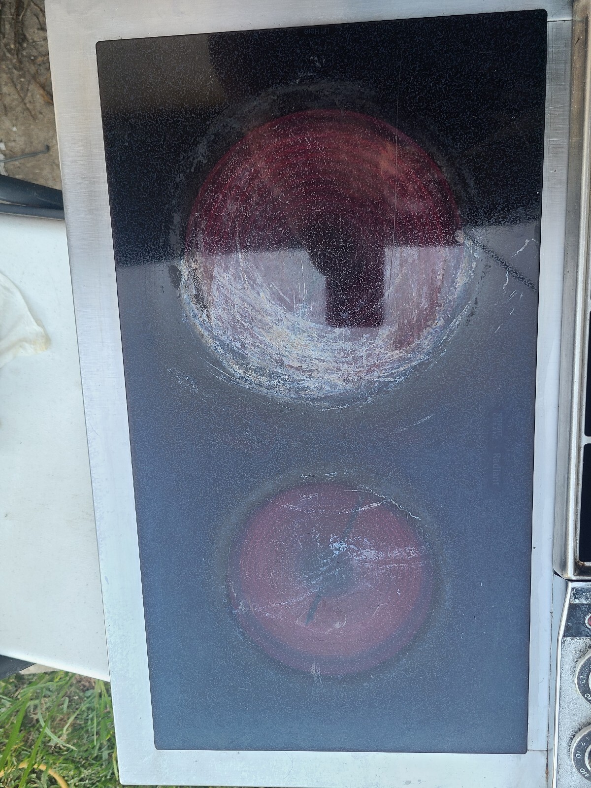 Jenn Air 48in c301 Stainless Steel downdraft 3 bay cooktop with Grill Working!! eBay