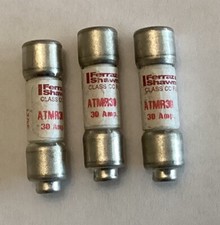 ORIGINAL Ferraz Shawmut ATMR30 ATMR-30 30 Amp 600VAC Class-CC Fast Acting Fuse