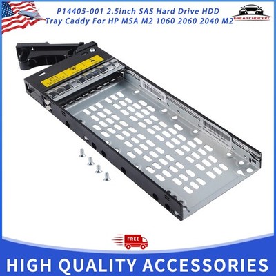 For HPE MSA M2 1060 2060 2.5'' SFF SAS Hard Drive Tray Caddy P14405-001 NEW