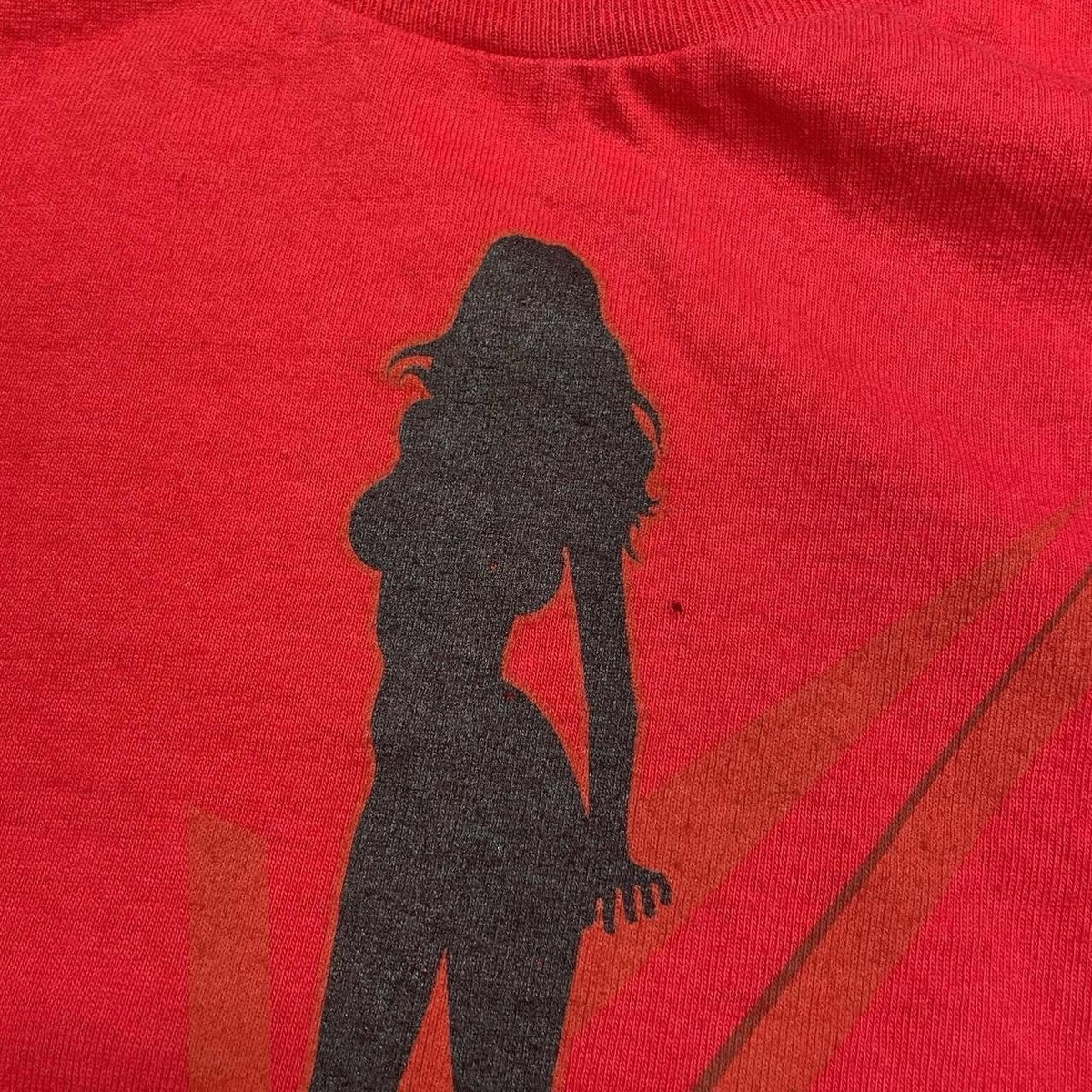 Vivid Entertainment Adult Video Tee Shirt Red Black Sz Medium 2004 Vintage View 2