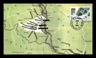 DR JIM STAMPS US COVER WWII BATTLE OF THE BULGE 50TH ANNIVERSARY FDC HAND MADE