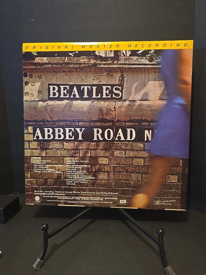 THE BEATLES ABBEY ROAD ORIGINAL MASTER RECORDING 1980 CAPITOL MFSL 1-023 MINT Foto 3 de 4