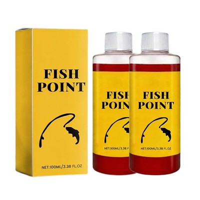 Fish Point Liquid Fish Attractant Concentrated Oil for Bass Saltwater Fishing