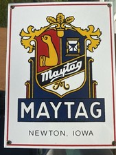 Vintage Advertising Wall Sign Maytag Washers ...