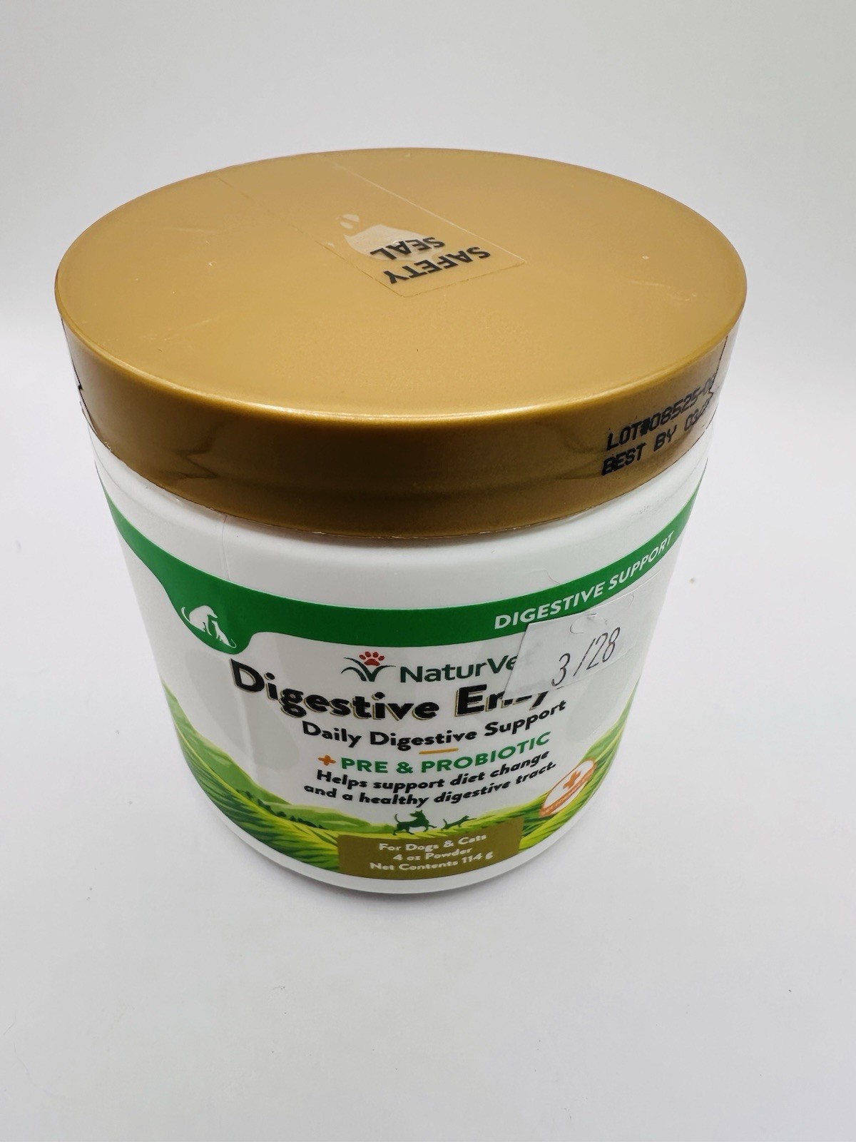 NaturVet DIGESTIVE ENZYMES PROBIOTICS Healthy Digestion for 