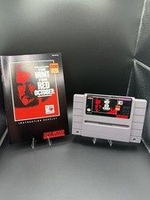 Hunt For Red October SNES With Manual Tested