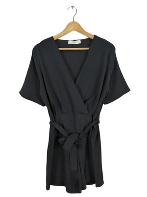 SISTERS POINT Jumpsuit Damen Hose Gr. DE 40 schwarz Casual-Look