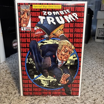 Zombie Trump #1 You're Fired Edition Myrat Michaels ASM 300 Homage Cover