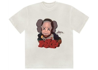 Travis Scott x Kaws Utopia Tee Size Large