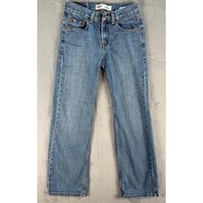 Levi's 550 Relaxed Jeans Boys 12 Slim Blue Medium Wash Cotton Denim 5550-951