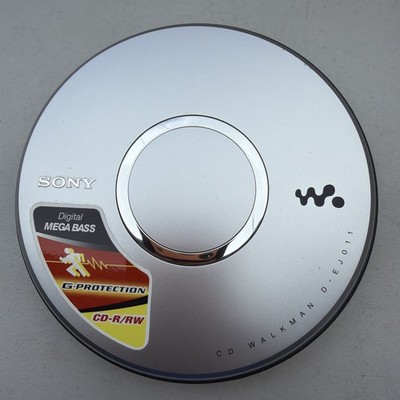 Sony CD Walkman D-EJ011 Portable CD Player with G-Protection Tested and Works