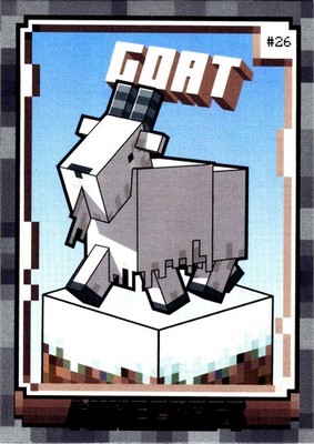 2024 Panini Minecraft #26 Goat Stone