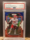 2021 Panini Prizm - Patrick Mahomes II #190 Red White & Blue Prizm PSA 10 GEM MT