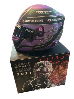 Lewis Hamilton Helmet 1/2, Mercedes F1, 2021