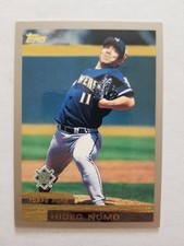 2000 Topps Hideo Nomo #159 Milwaukee Brewers